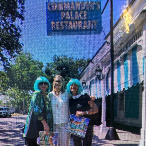 PEACOCK DESIGN LA CERA SILKY FEEL Poly Blend TUNIC - WORE ONCE - Picture 5 of 6